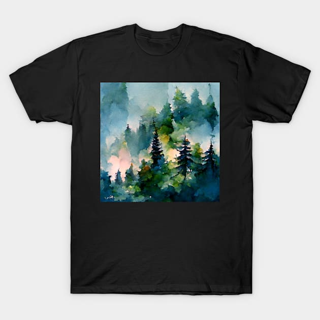 Mistic Grove T-Shirt by tiden.nyska